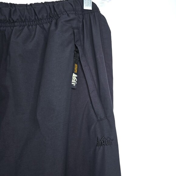 REI Men's UPF 50+ Hiking Ankle Zip Nylon Pants in Black Size L - Picture 3 of 10